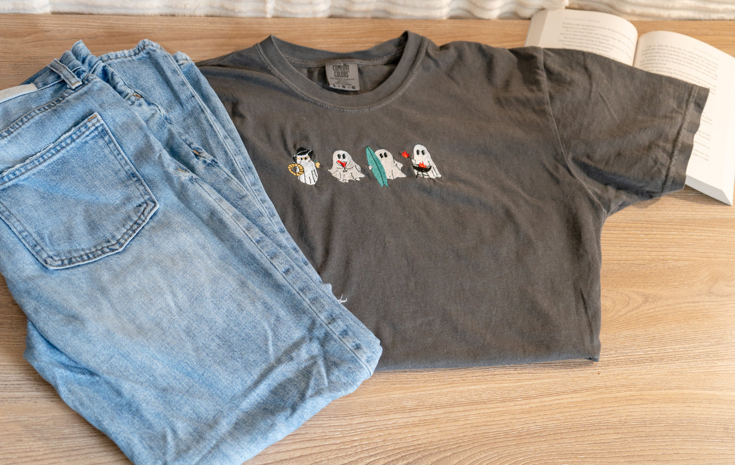 summerween tee shirt and long sleeve