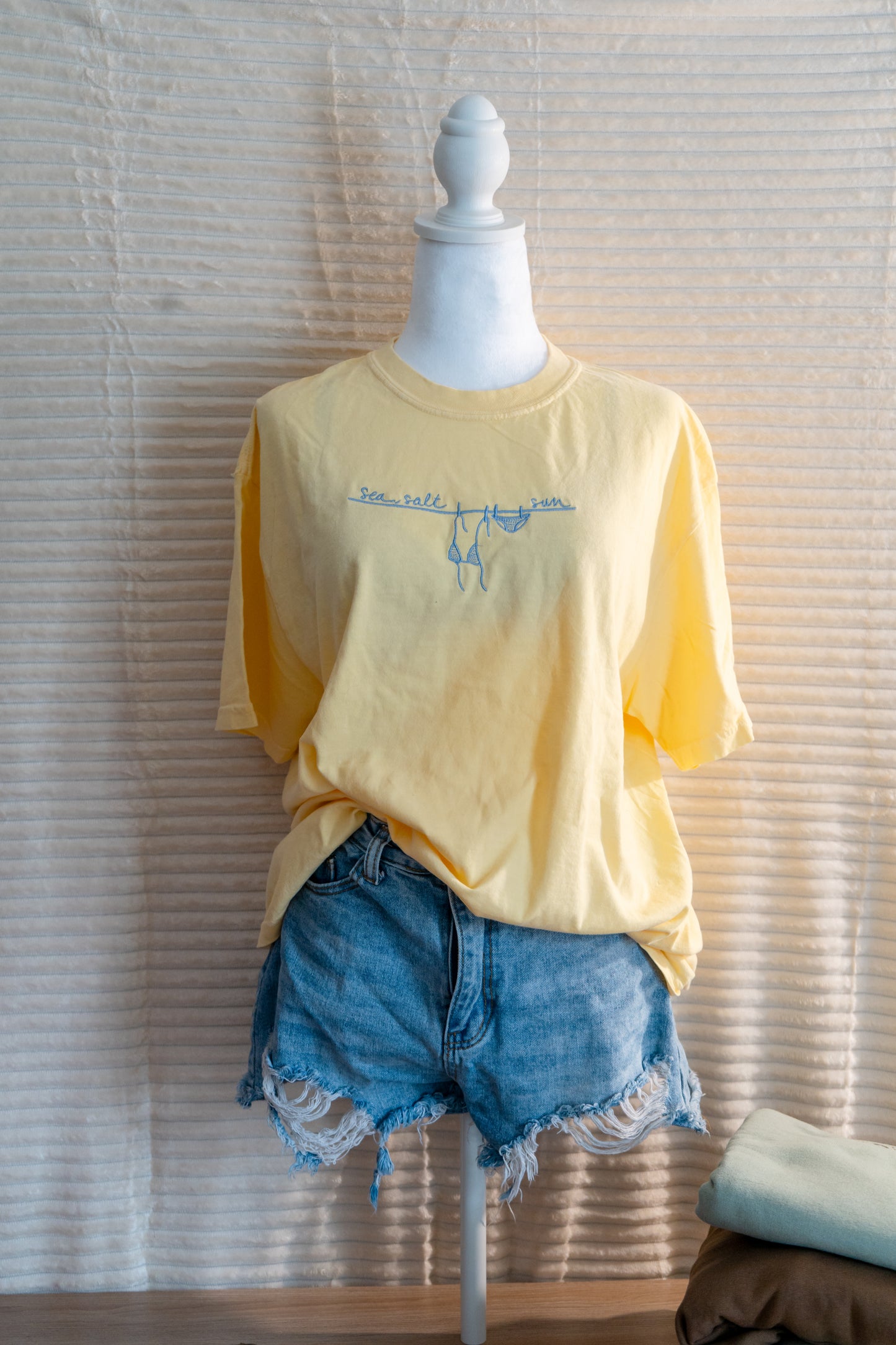 sea salt and  sun tee shirt and long sleeves