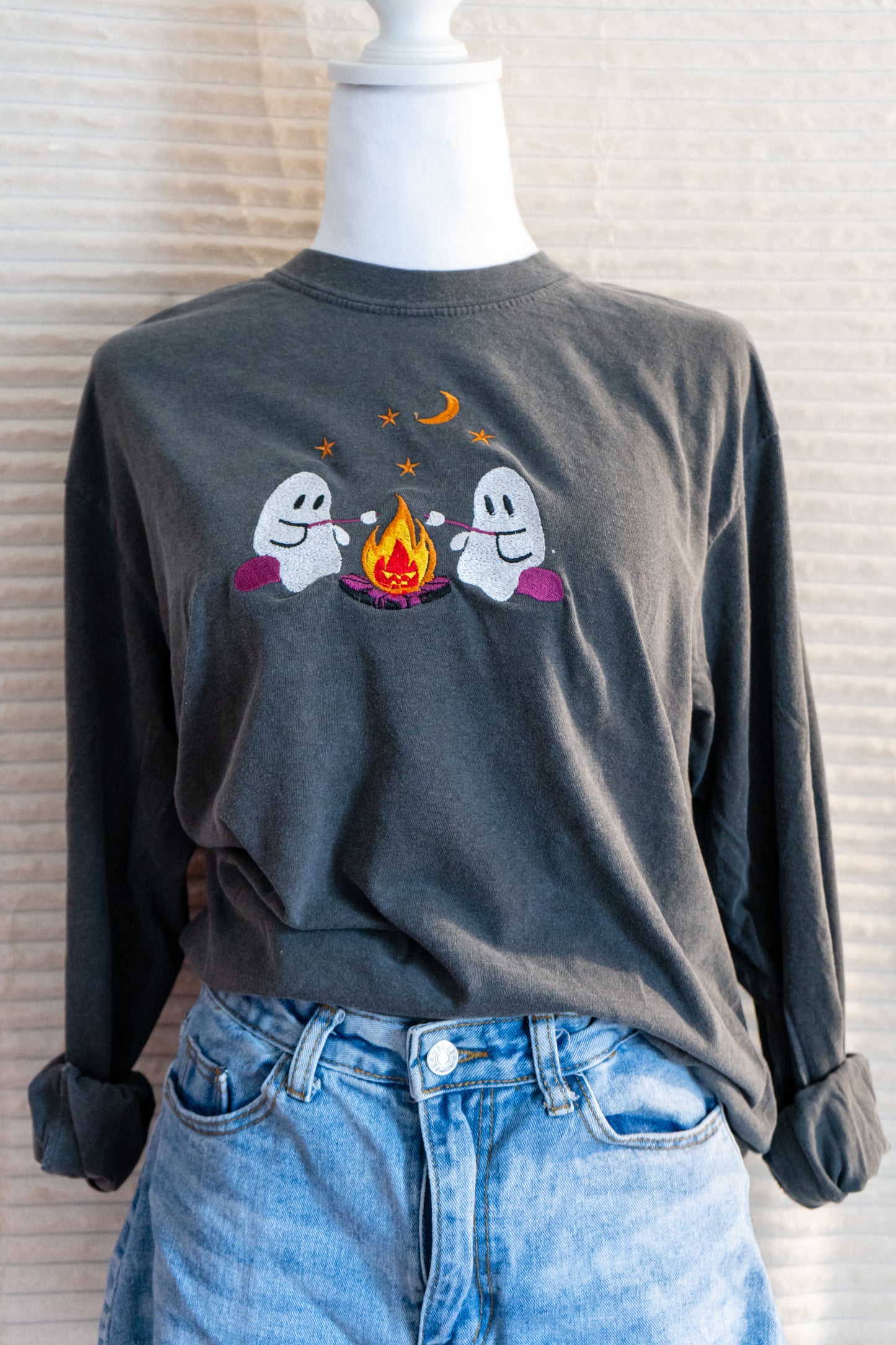 ghost bonefire nights tee shirt and long sleeve