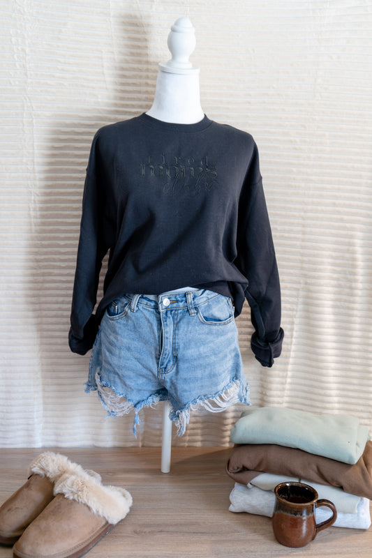tired moms club sweatshirt