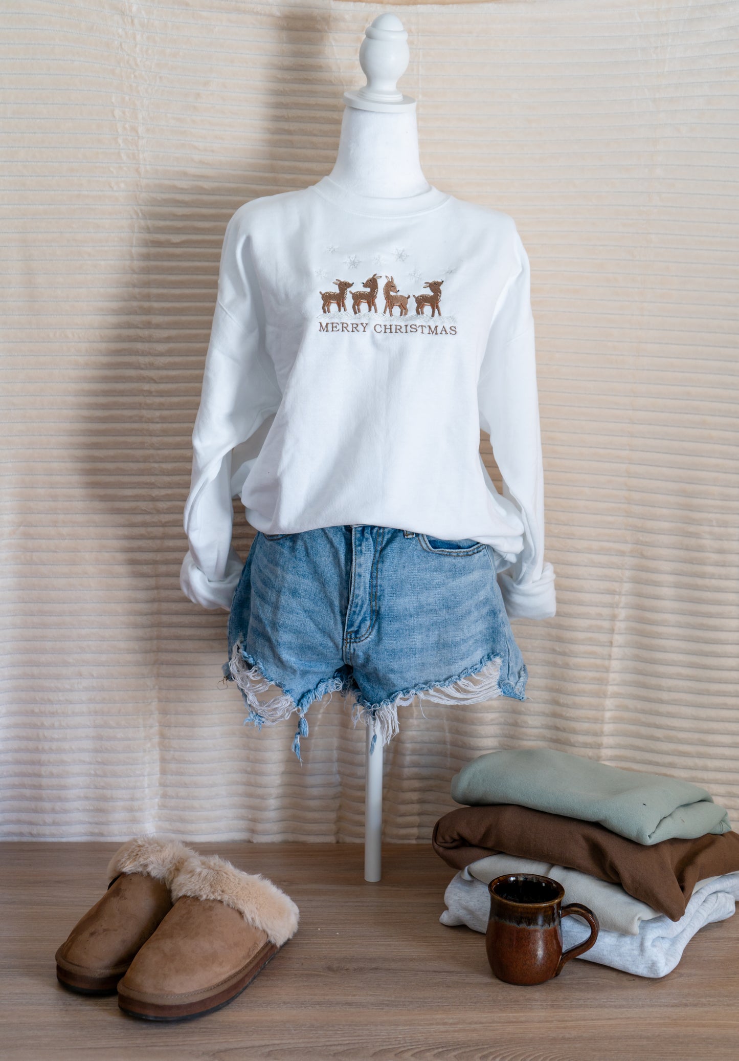 Merry Christmas reindeer sweatshirt