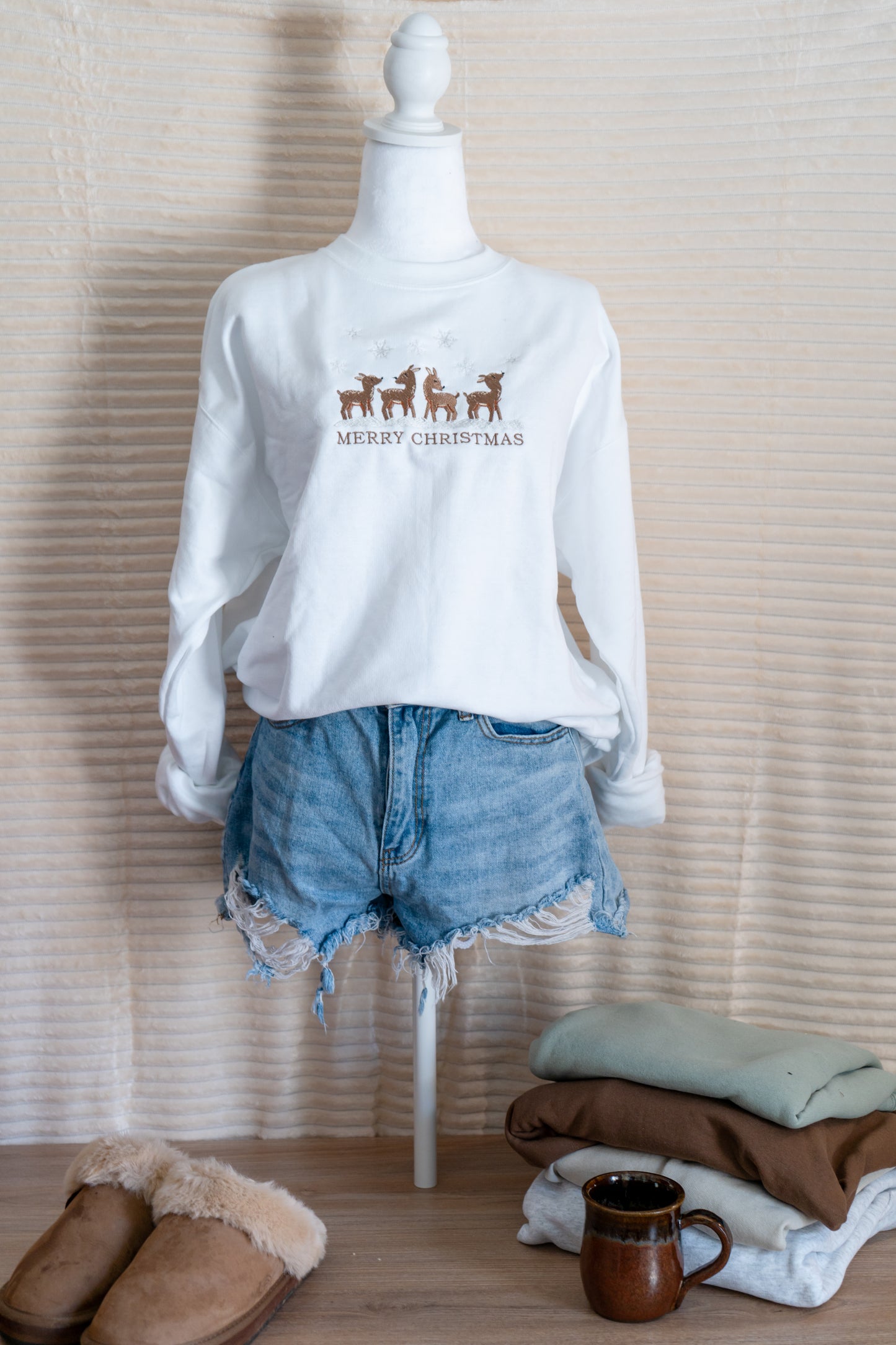 Merry Christmas reindeer sweatshirt