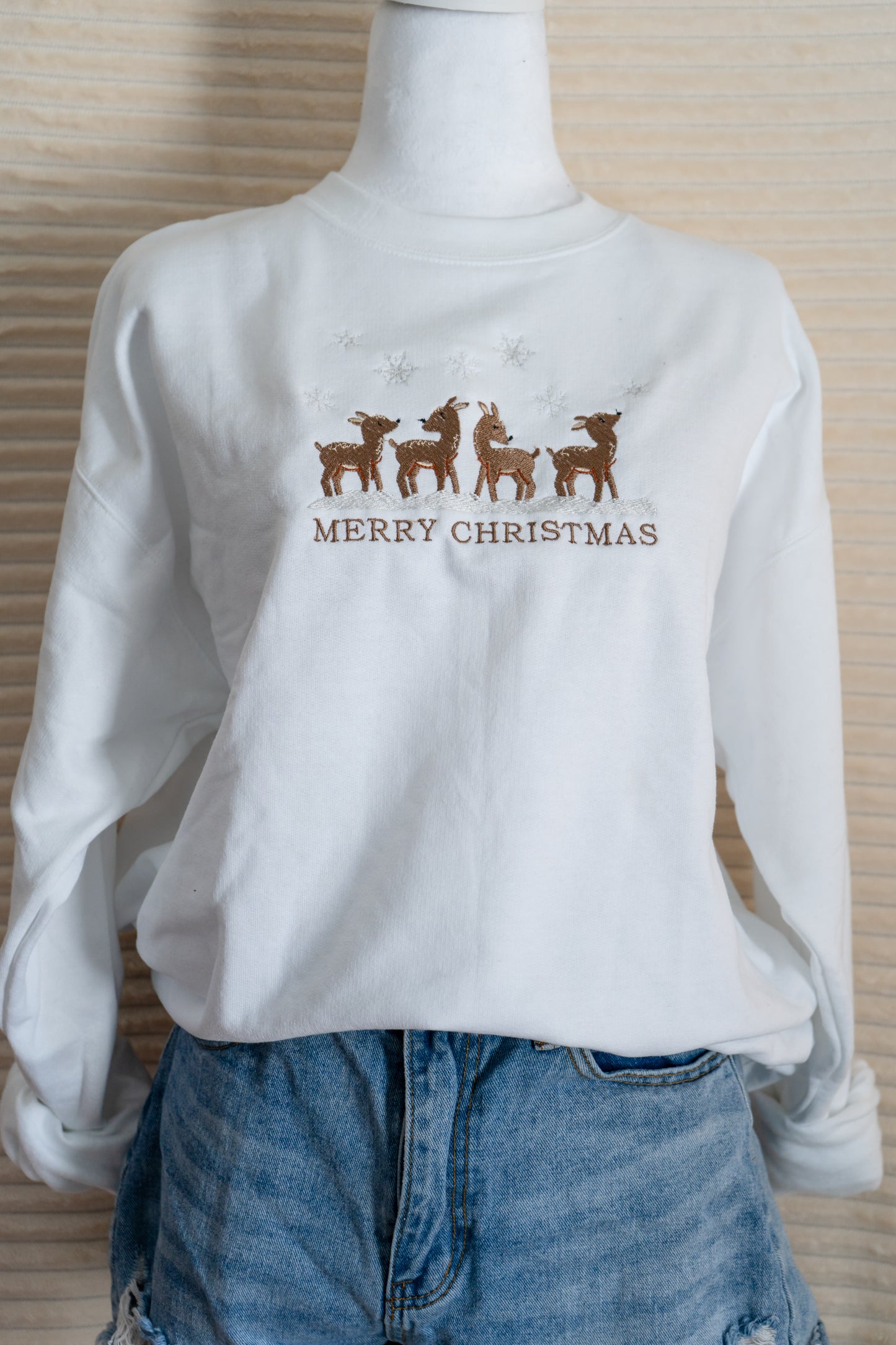 Merry Christmas reindeer sweatshirt