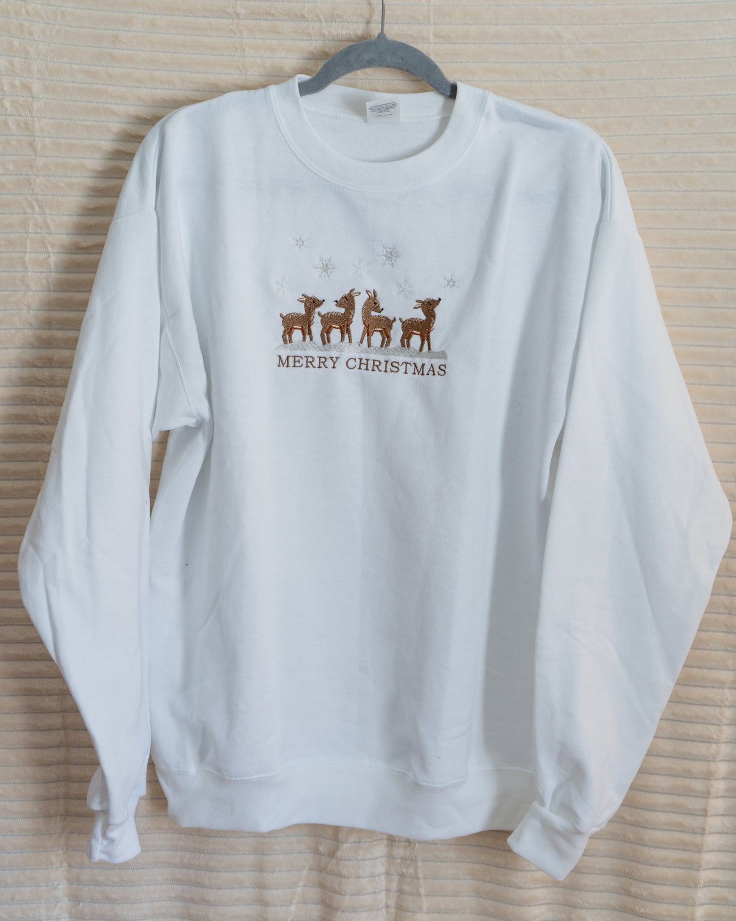 Merry Christmas reindeer sweatshirt