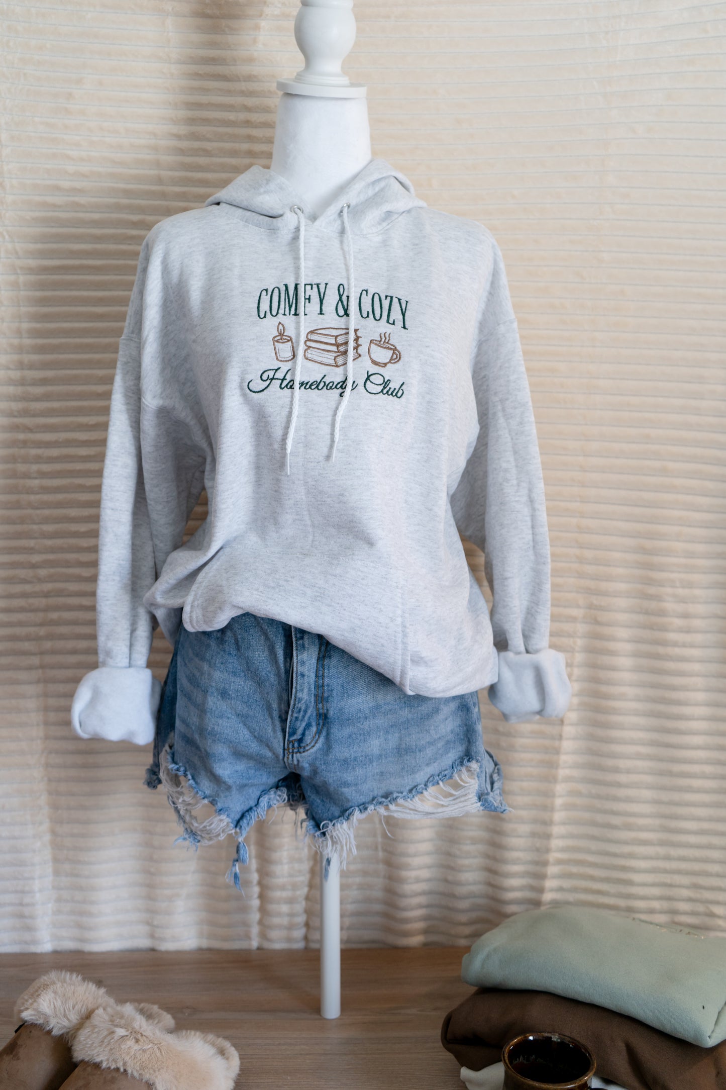 cozy and  comfy homebody hoodie