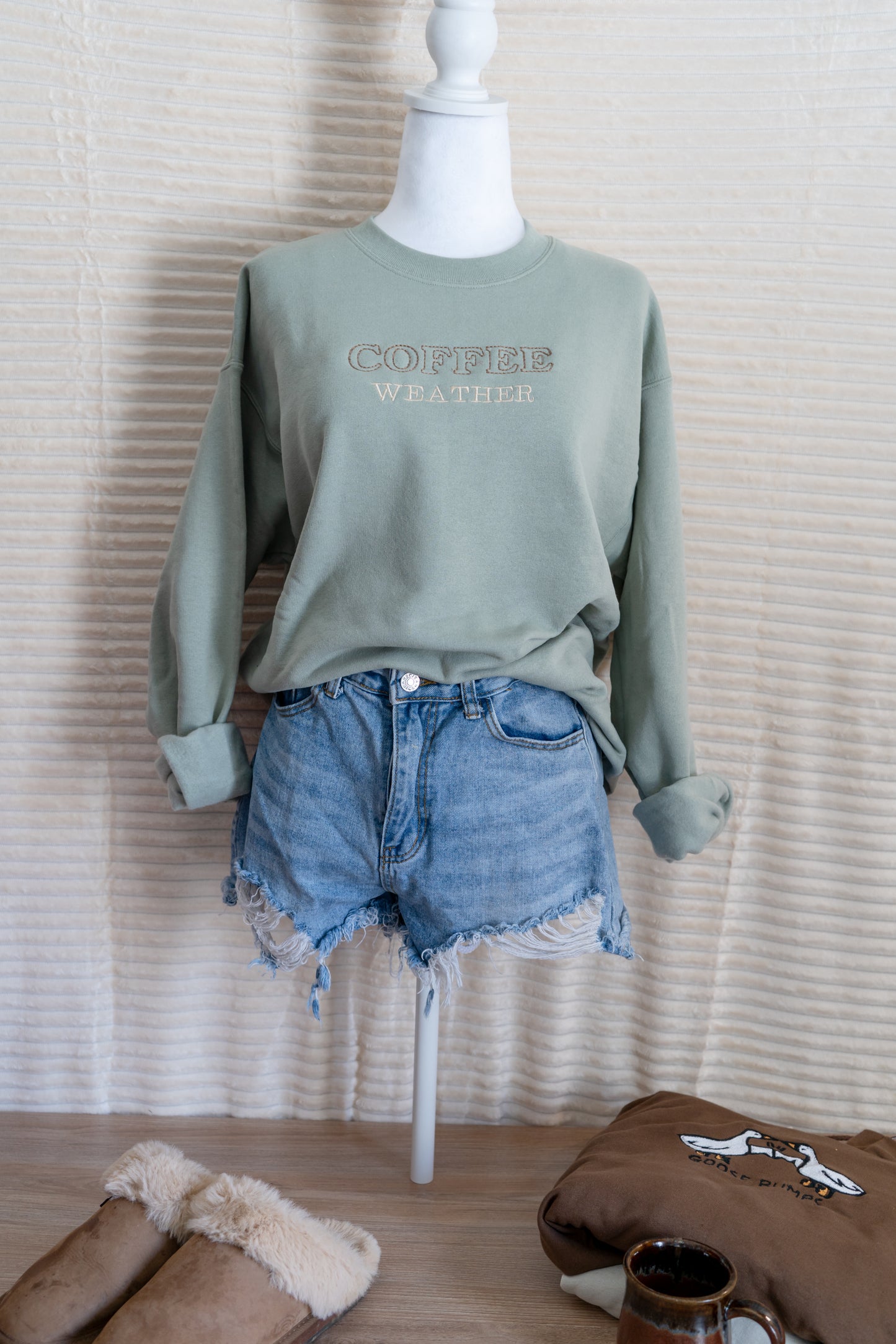 coffee weather sweatshirt