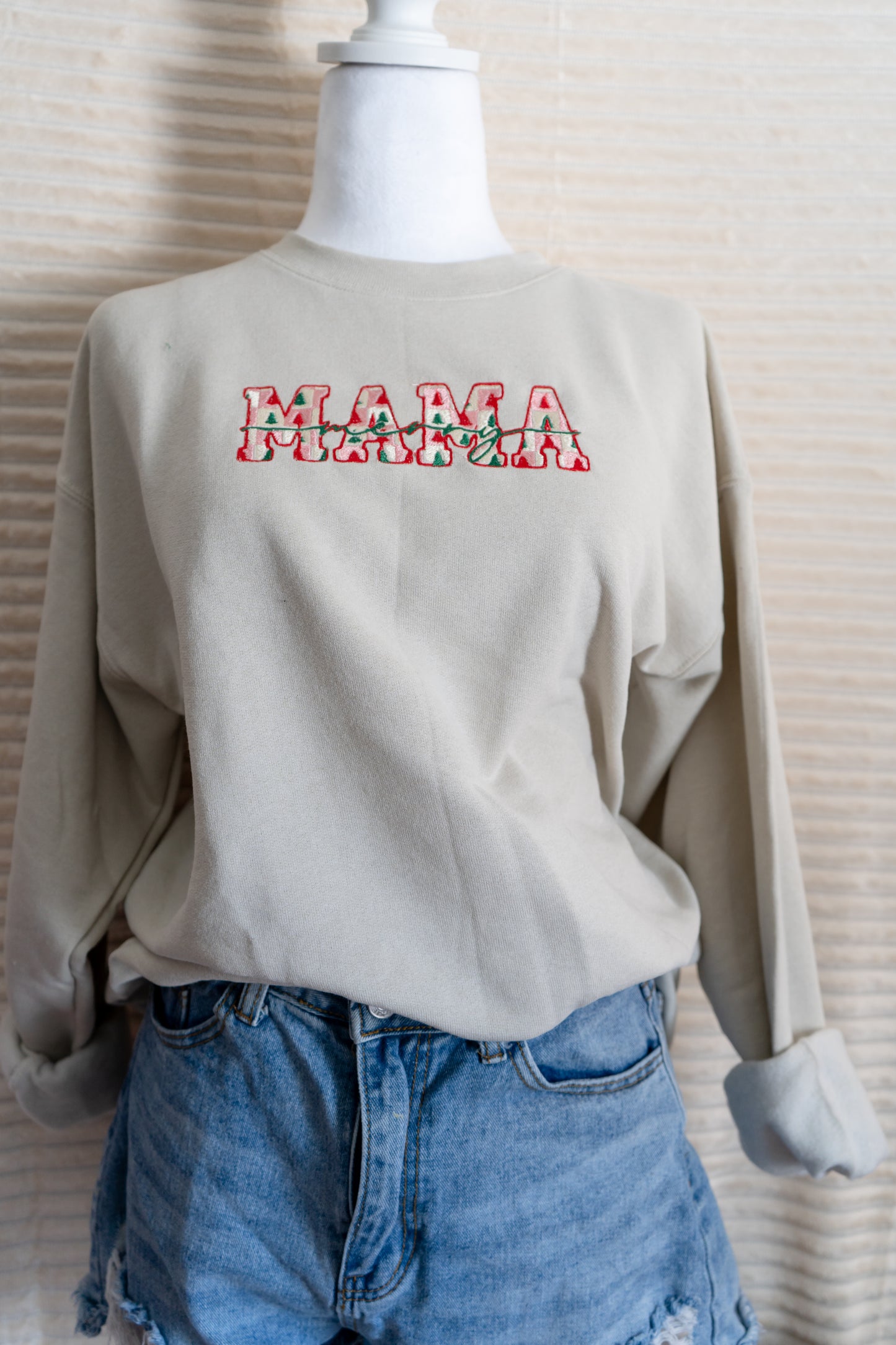 mama christmas sweatshirt
