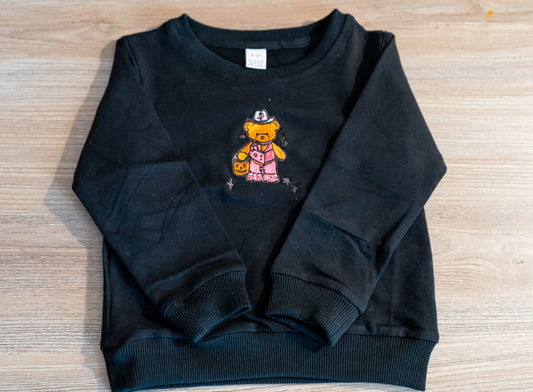 cute spooky bear sweatshirt