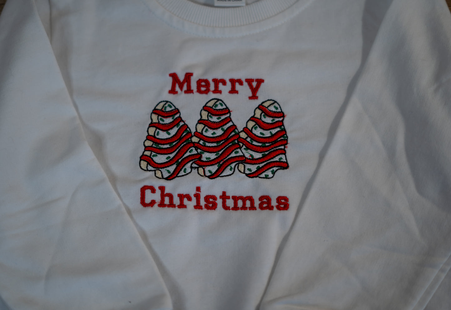 christmas cakes hoodie