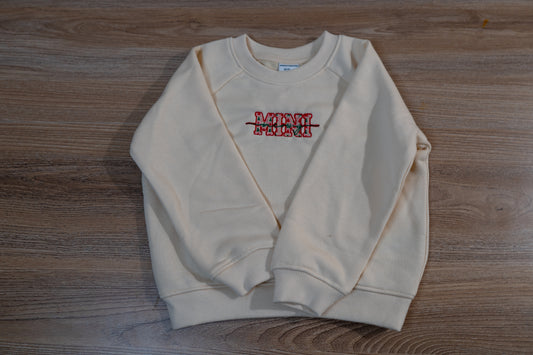 mini christmas hoodie