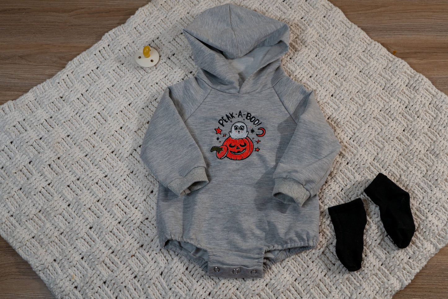 peak-a- boo hoodie