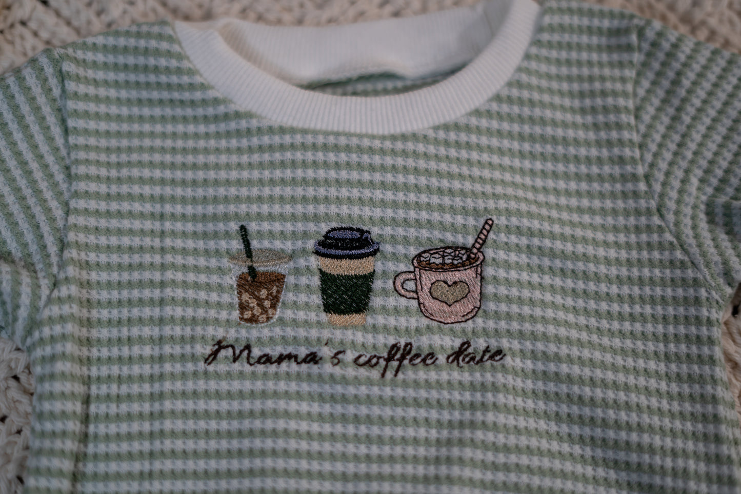 mama's coffee date sweatshirt