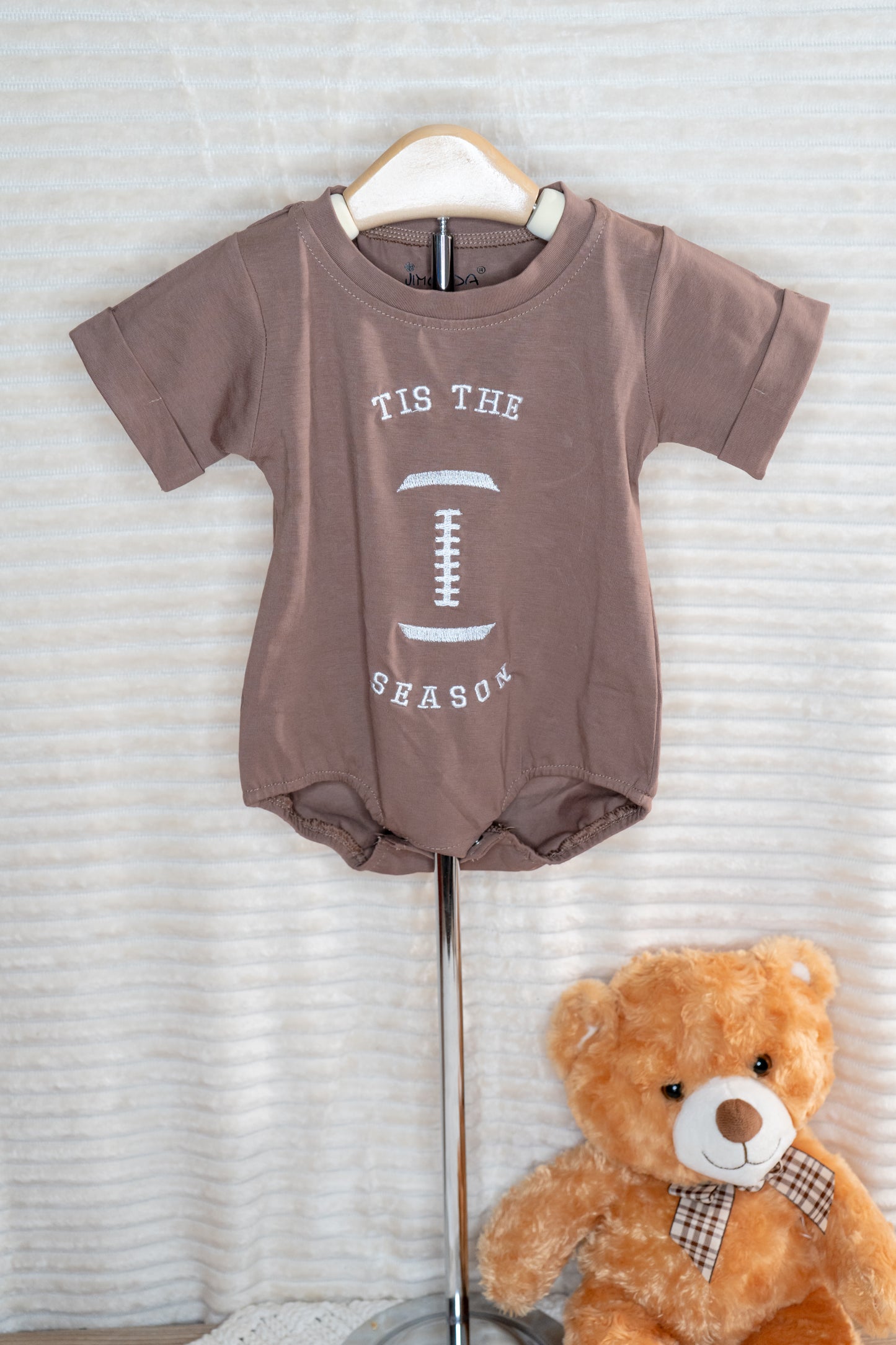 tis the season football bodysuit
