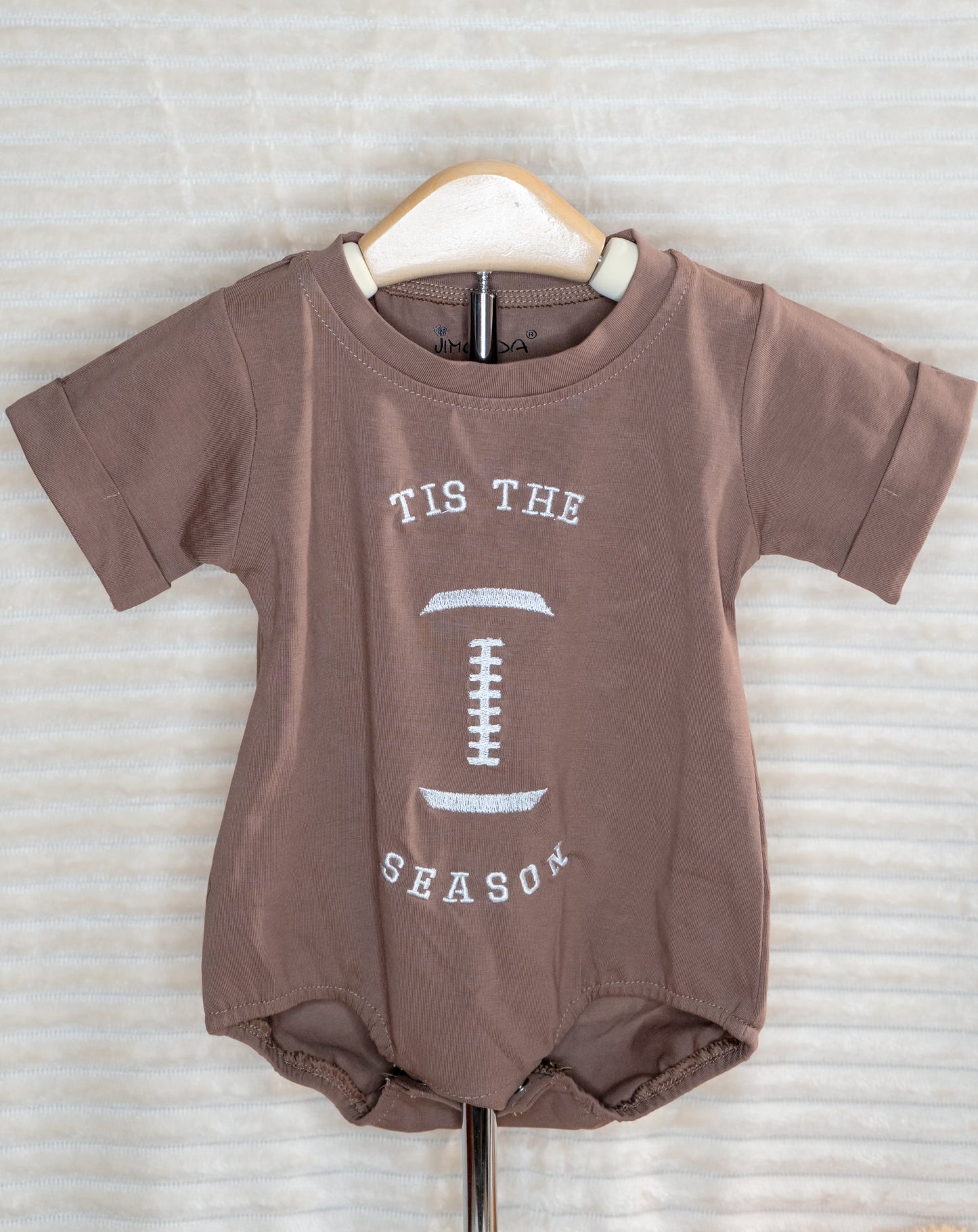 tis the season football bodysuit