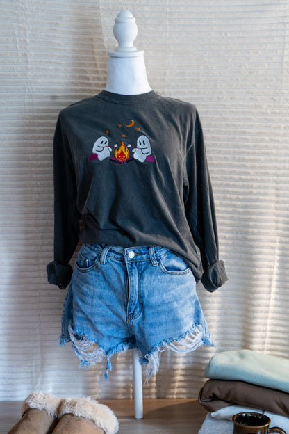 ghost bonefire nights tee shirt and long sleeve