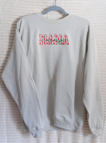 mama christmas sweatshirt