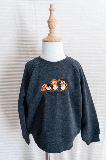 too cool for pumpkin patch hoodie