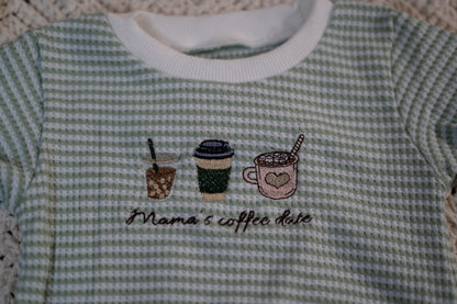 mama's coffee date sweatshirt
